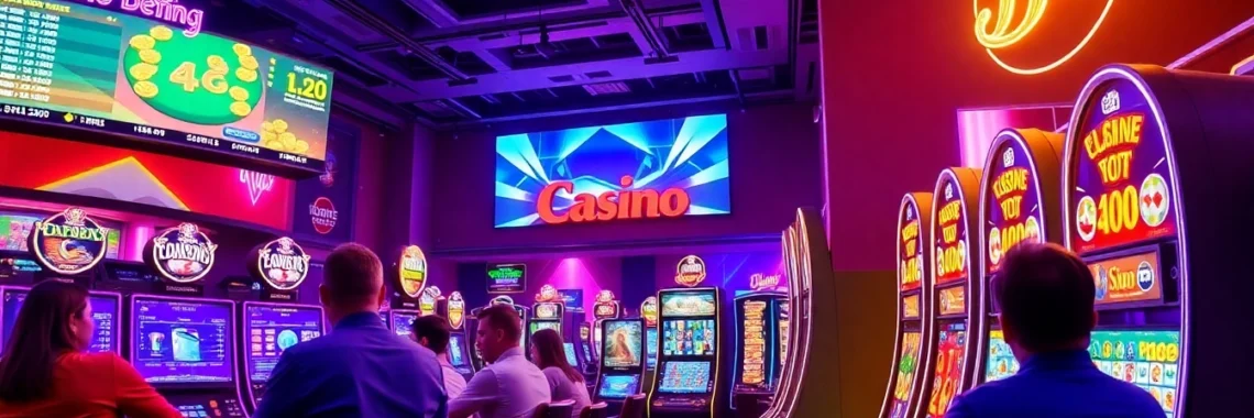 Engaging visuals of players placing ck4444 bet on a sleek online gaming platform with vibrant graphics and fast action